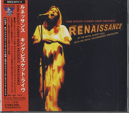 Renaissance King Biscuit Flower Hour Presents Renaissance